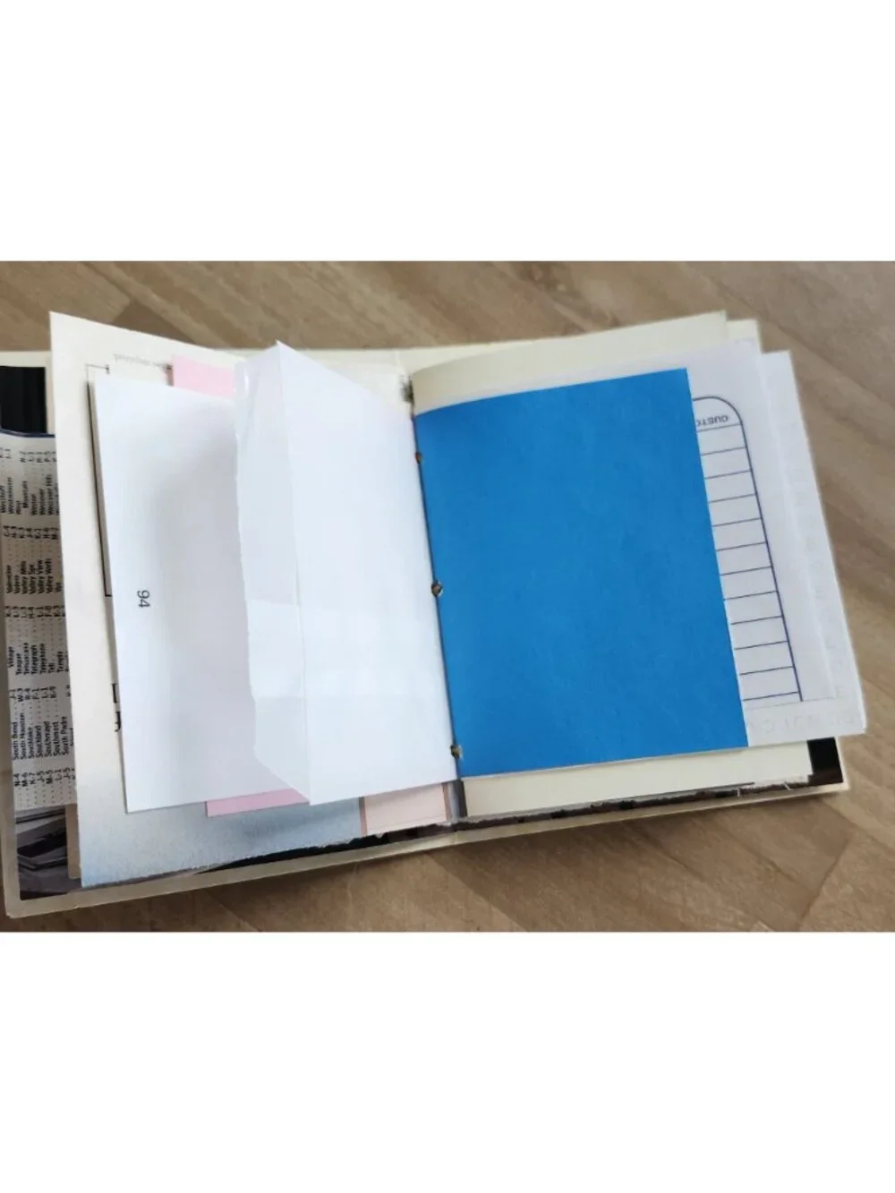 Junk Journal Handmade 80 pages Pocket Sized